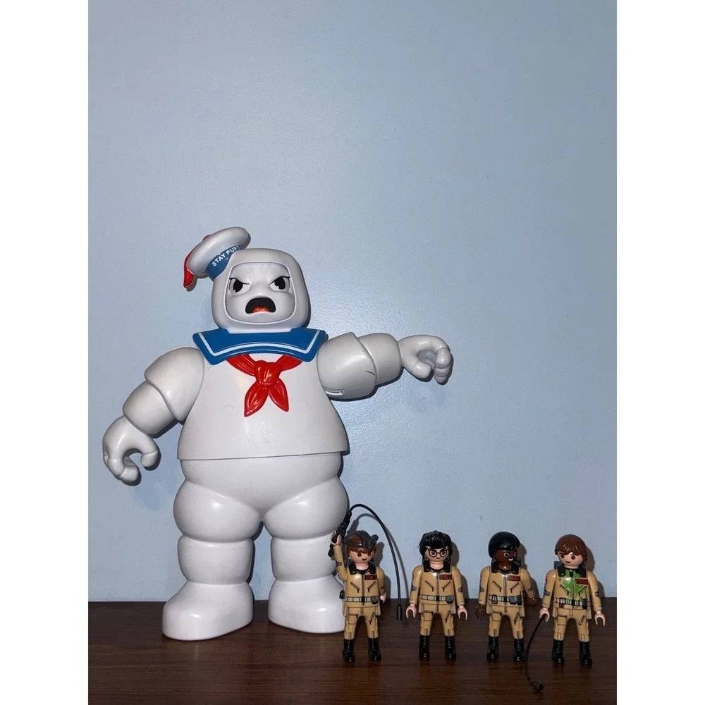 2017 PlayMobil Ghostbuster's Collector's Set Figure Lot Stay Puft Marshmallow 8"